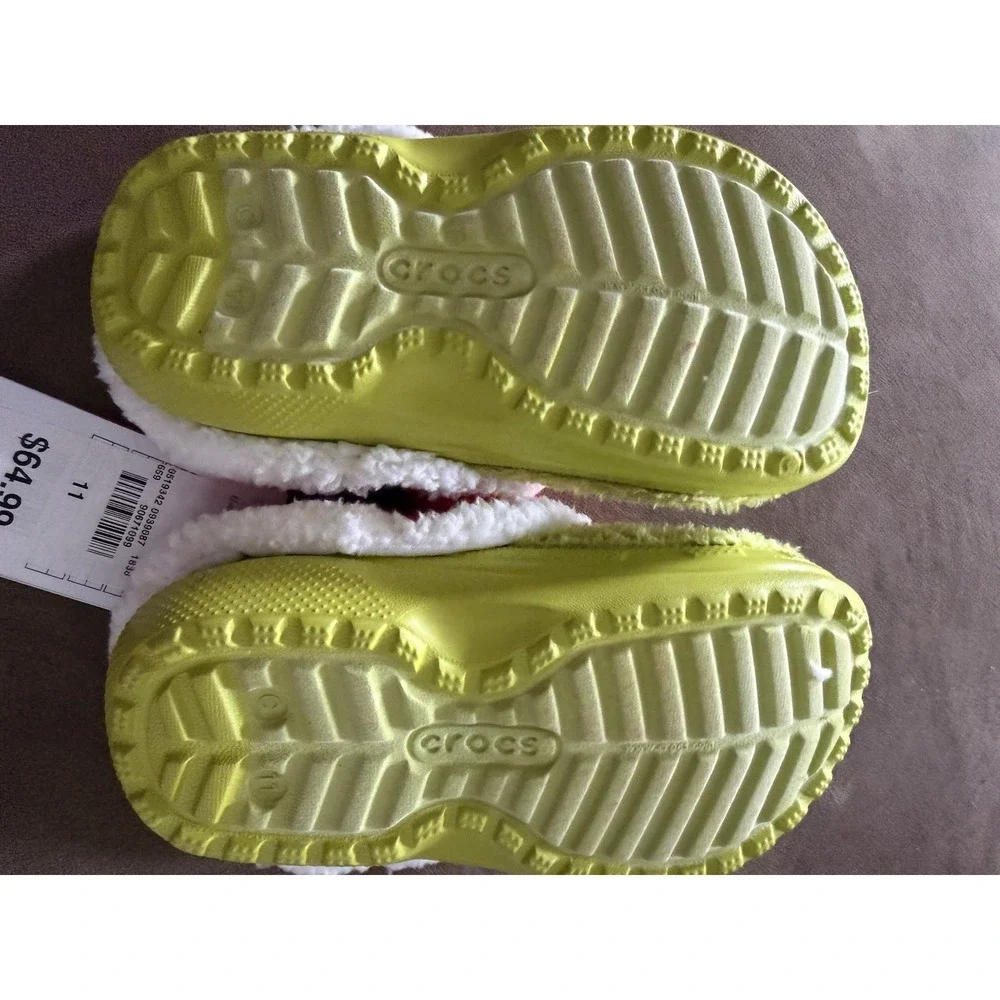 Crocs The Grinch Classic Clog Shoes Kids Boys Girls Youth Size C11 Green BNWT